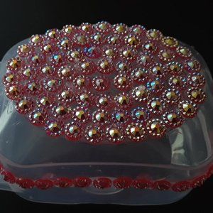 Red Starburst Storage Caddy